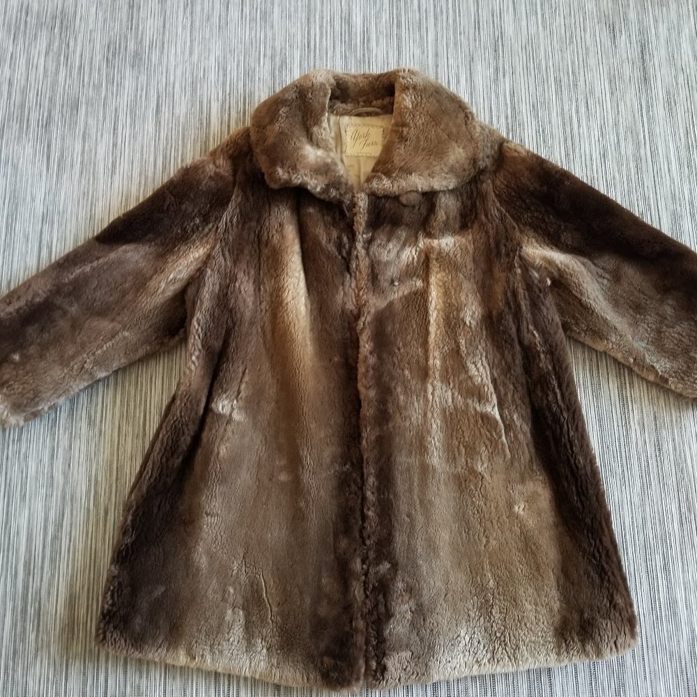 Sheared Beaver Fur Coat